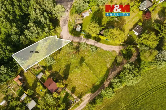 Prodej zahrady, Pardubice, 493 m2