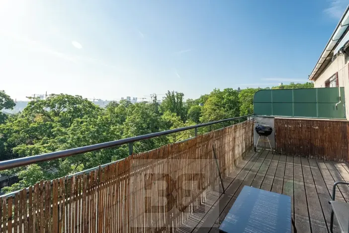 Pronájem bytu 1+1, Praha - Smíchov, Na Skalce, 35 m2