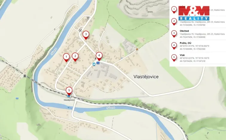 Prodej rodinného domu, Vlastějovice, 184 m2