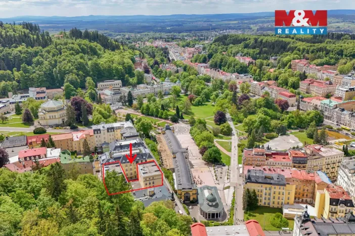Pronájem bytu 1+kk, Mariánské Lázně, Masarykova, 32 m2