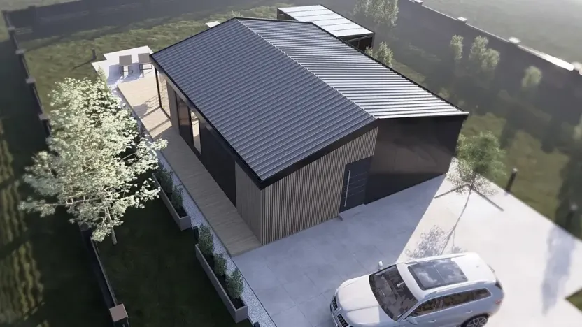 Prodej domu na klíč, Hrušová, 90 m2
