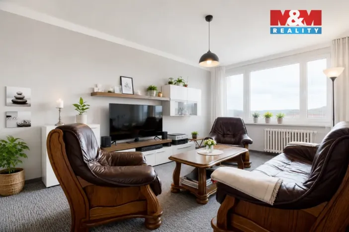 Prodej bytu 2+1, Děčín - Děčín VI-Letná, Weberova, 68 m2