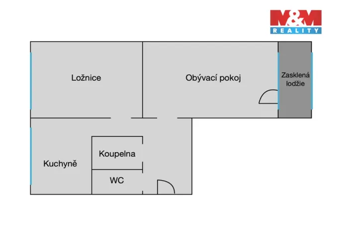 Prodej bytu 2+1, Karviná - Ráj, Ve Svahu, 58 m2