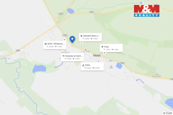 Prodej chalupy, Maleč, 95 m2