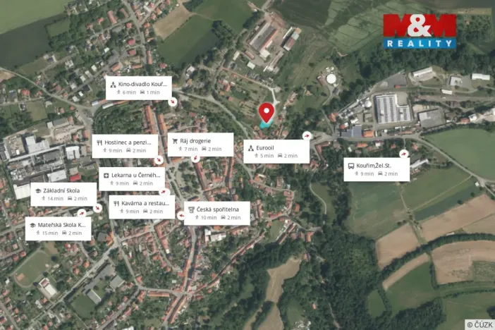 Prodej pozemku pro bydlení, Kouřim, Na Salabce, 5576 m2