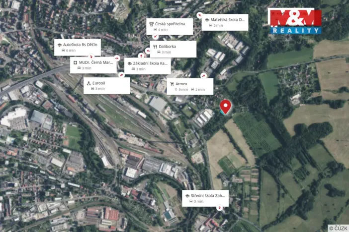 Prodej pozemku pro bydlení, Děčín - Děčín XXVIII-Folknáře, 794 m2