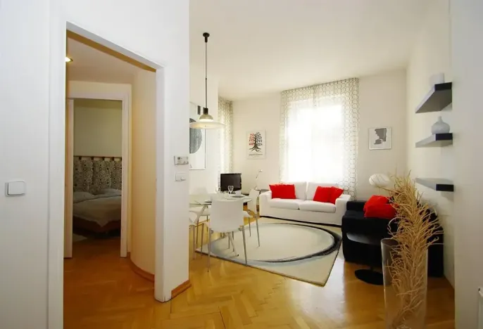 Pronájem bytu 2+kk, Praha - Vinohrady, Polská, 50 m2