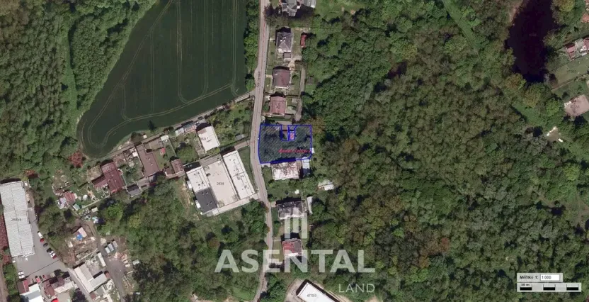 Prodej pozemku, Ostrava - Slezská Ostrava, Na Jánské, 1303 m2
