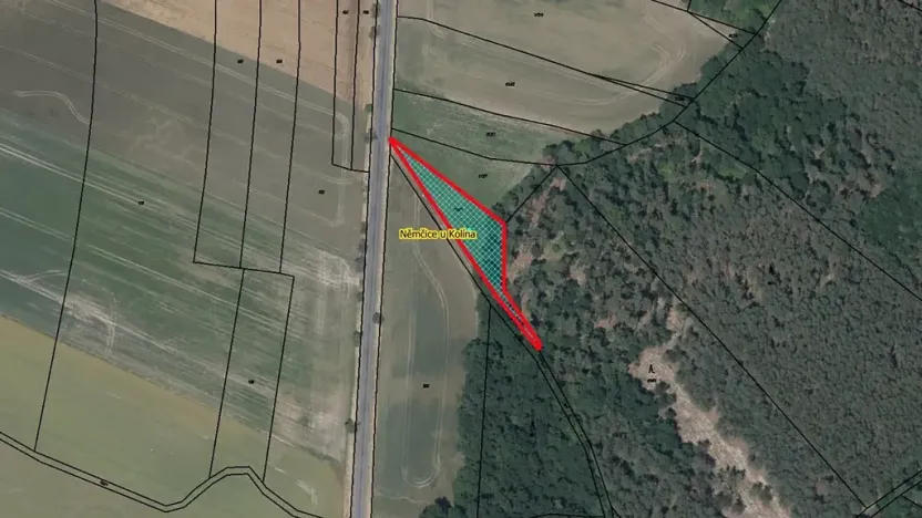 Prodej pole, Němčice, 1388 m2