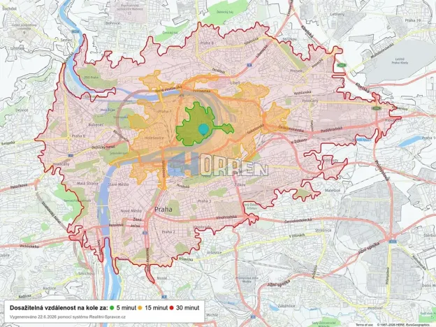 Pronájem bytu 3+kk, Praha - Holešovice, V háji, 92 m2