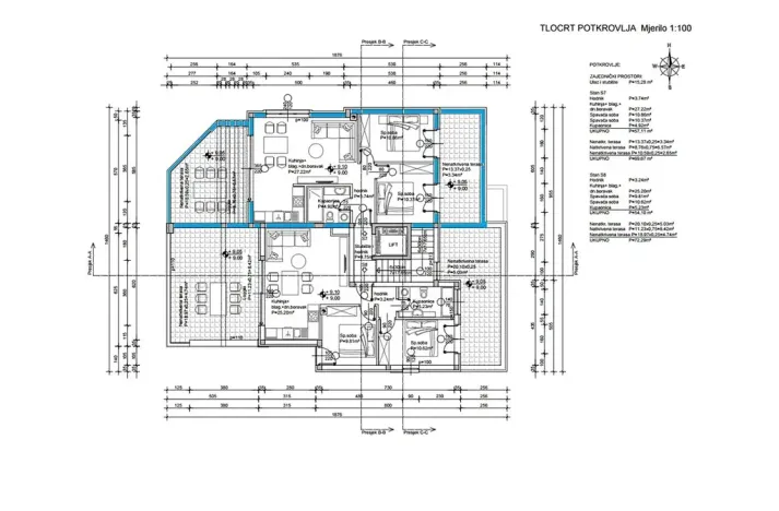 Prodej bytu 3+kk, Primošten, Chorvatsko, 89 m2