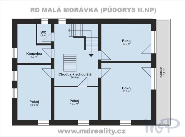 Prodej rodinného domu, Malá Morávka, 220 m2