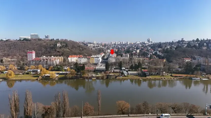 Prodej bytu 2+kk, Praha - Podolí, Dvorecké náměstí, 55 m2