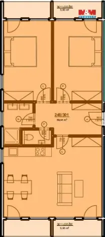 Prodej bytu 3+kk, Doksy - Staré Splavy, 69 m2