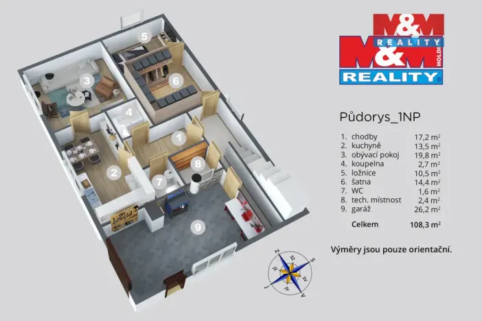 Prodej rodinného domu, Krupka - Vrchoslav, Na Příkopě, 270 m2