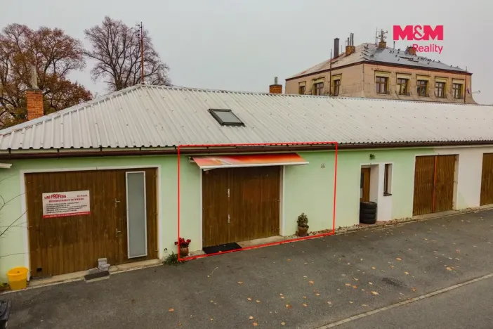 Pronájem garáže, Rokycany - Nové Město, Dělostřelců, 46 m2