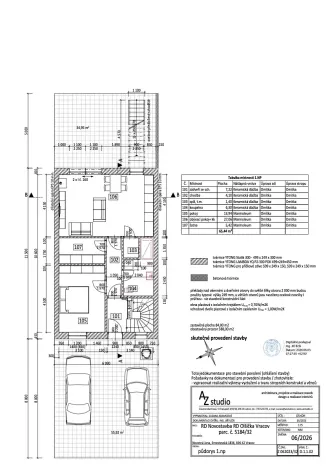Pronájem bytu 2+kk, Vracov, Josefa Somra, 65 m2