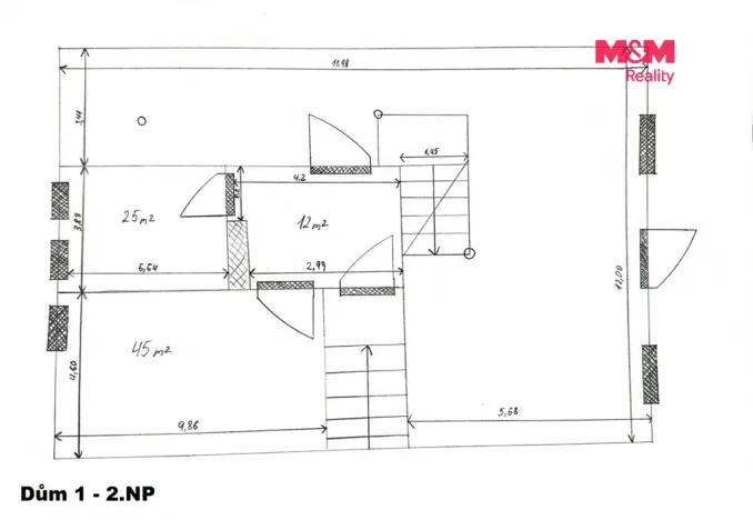 Prodej rodinného domu, Martínkovice, 380 m2