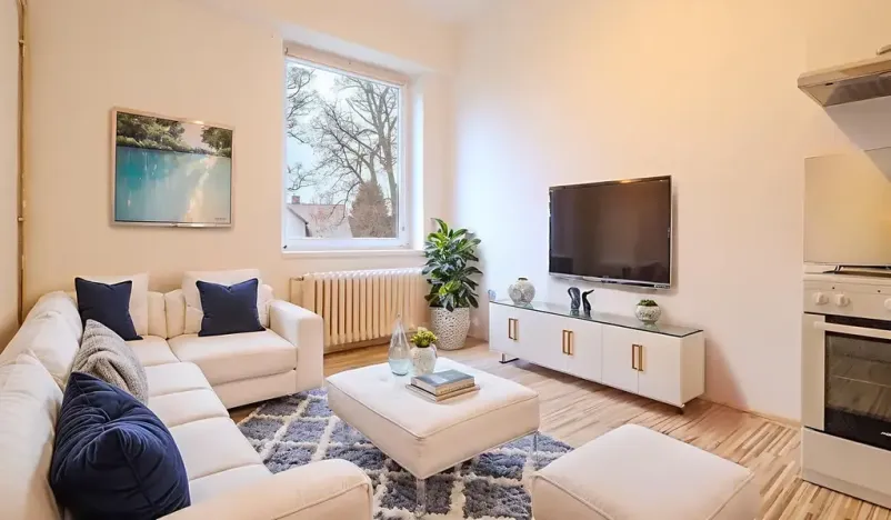 Pronájem bytu 2+kk, Železnice, Tyršova, 36 m2