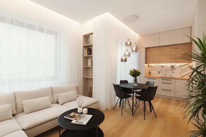 Pronájem bytu 2+kk, Praha - Nusle, Oldřichova, 52 m2