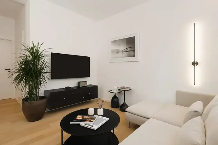 Pronájem bytu 2+kk, Praha - Nusle, Oldřichova, 52 m2