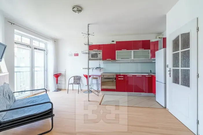 Pronájem bytu 1+kk, Praha - Vršovice, Přípotoční, 30 m2