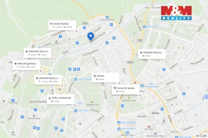 Pronájem bytu 1+1, Jirkov, Generála Svobody, 33 m2