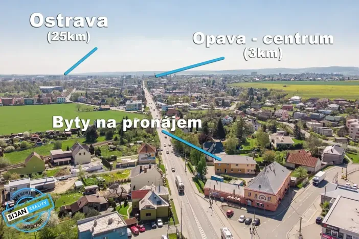 Pronájem bytu 1+1, Opava, 25 m2