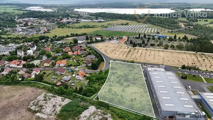 Prodej komerčního pozemku, Jirkov, 7310 m2