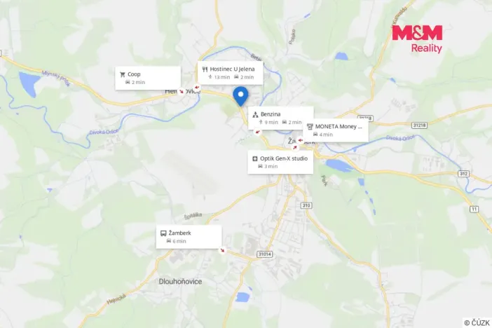 Pronájem výrobních prostor, Žamberk, Čs. armády, 244 m2