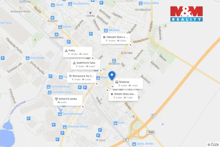 Prodej bytu 3+kk, Brno, Ponětovická, 83 m2