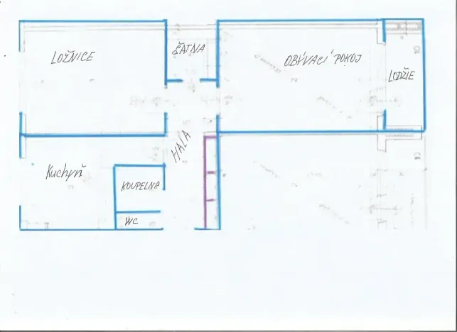 Prodej bytu 2+1, Brno, Stará osada, 68 m2