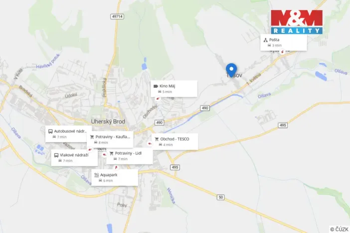 Prodej chaty, Uherský Brod - Těšov, 18 m2