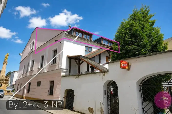 Prodej bytu 2+kk, Šternberk, Horní náměstí, 85 m2