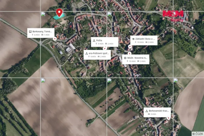 Prodej pozemku pro bydlení, Borkovany, 1359 m2