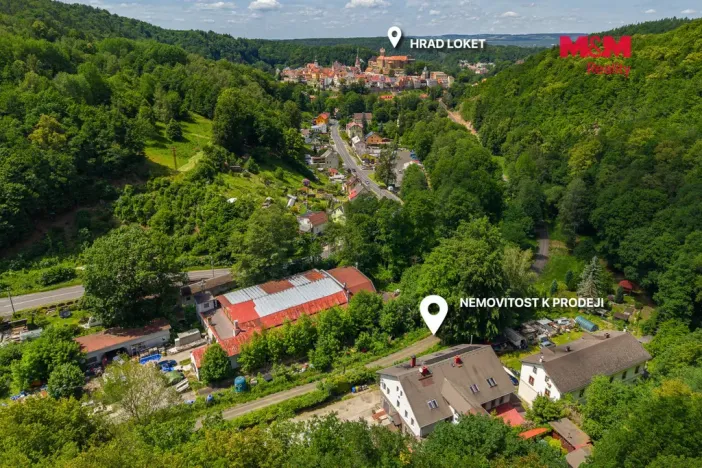 Prodej činžovního domu, Loket, Revoluční, 746 m2