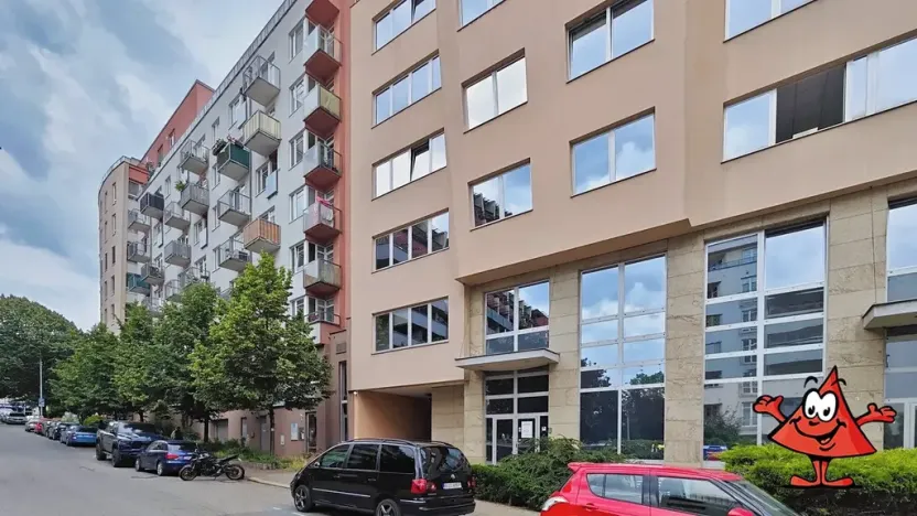 Pronájem bytu 1+kk, Praha - Vysočany, Paříkova, 30 m2