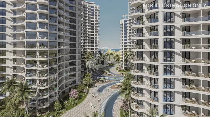 Prodej bytu 2+kk, Trikomo, Kypr, 72 m2
