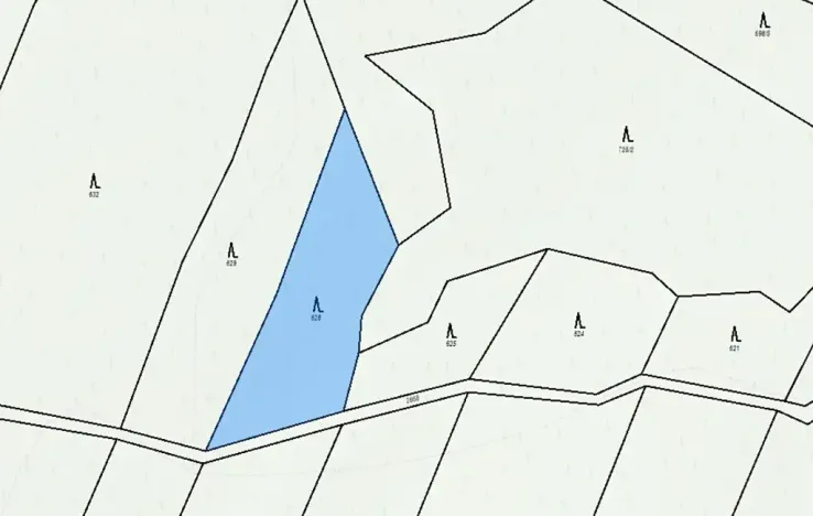 Dražba lesa, Horní Krupá, 2114 m2
