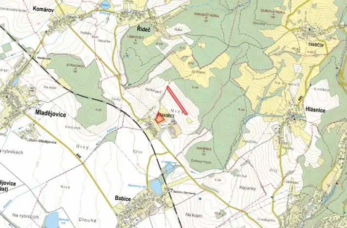 Prodej pole, Šternberk, 30202 m2