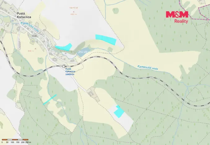Prodej pole, Pustá Kamenice, 22563 m2