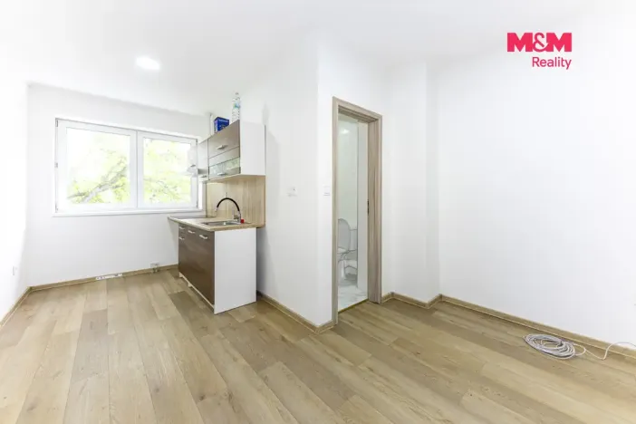Pronájem bytu 1+kk, Velim, třída Krále Jiřího, 20 m2