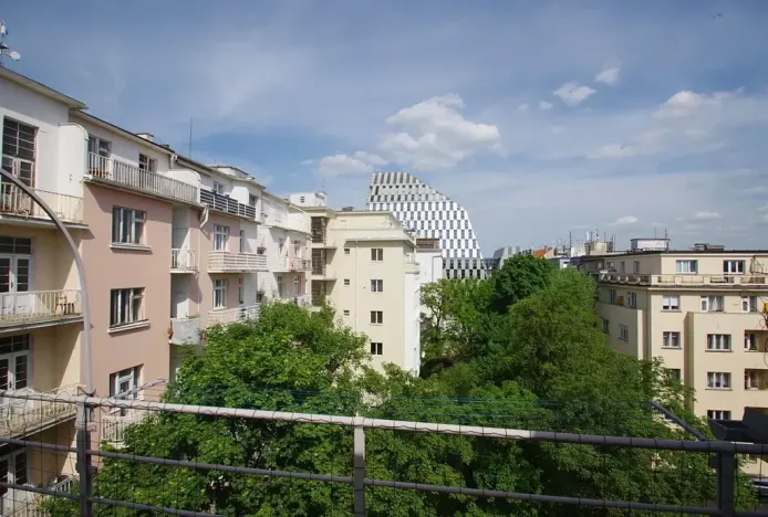 Pronájem bytu 2+kk, Praha - Vinohrady, náměstí Jiřího z Lobkovic, 35 m2