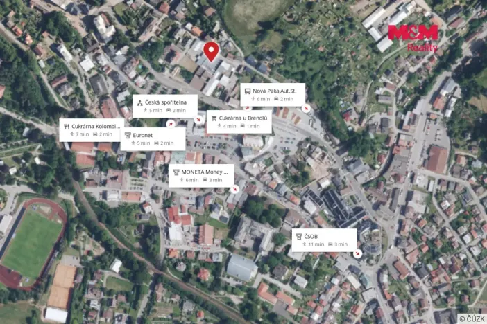 Pronájem skladu, Nová Paka, Kotíkova, 360 m2