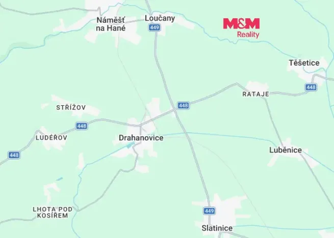 Prodej pole, Drahanovice, 1682 m2