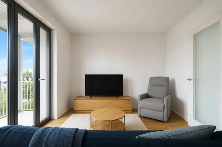 Pronájem bytu 2+kk, Praha - Hrdlořezy, Mezitraťová, 48 m2