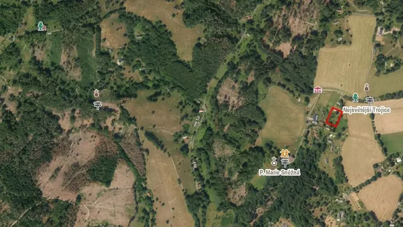 Prodej pozemku, Krásná Lípa - Sněžná, 1531 m2