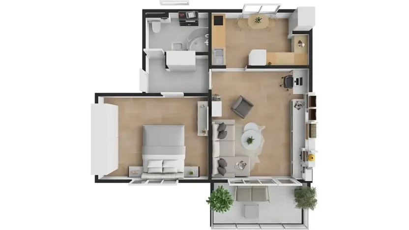Prodej bytu 2+1, Nová Ves pod Pleší, 93 m2