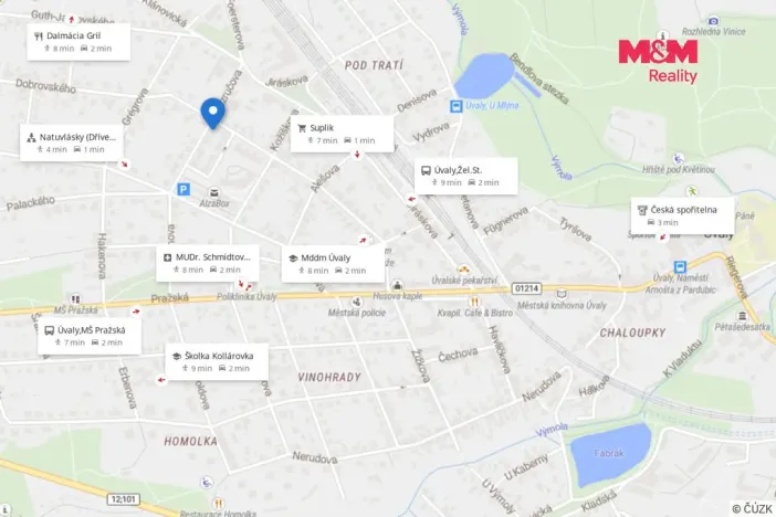 Pronájem bytu 4+kk, Úvaly, nám. Svobody, 104 m2
