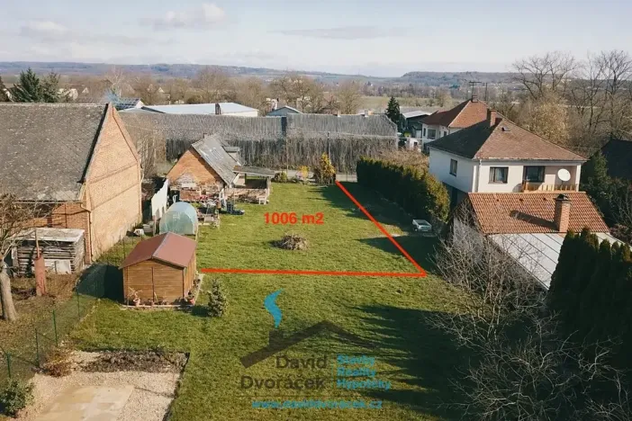 Prodej pozemku pro bydlení, Hněvčeves, 1006 m2